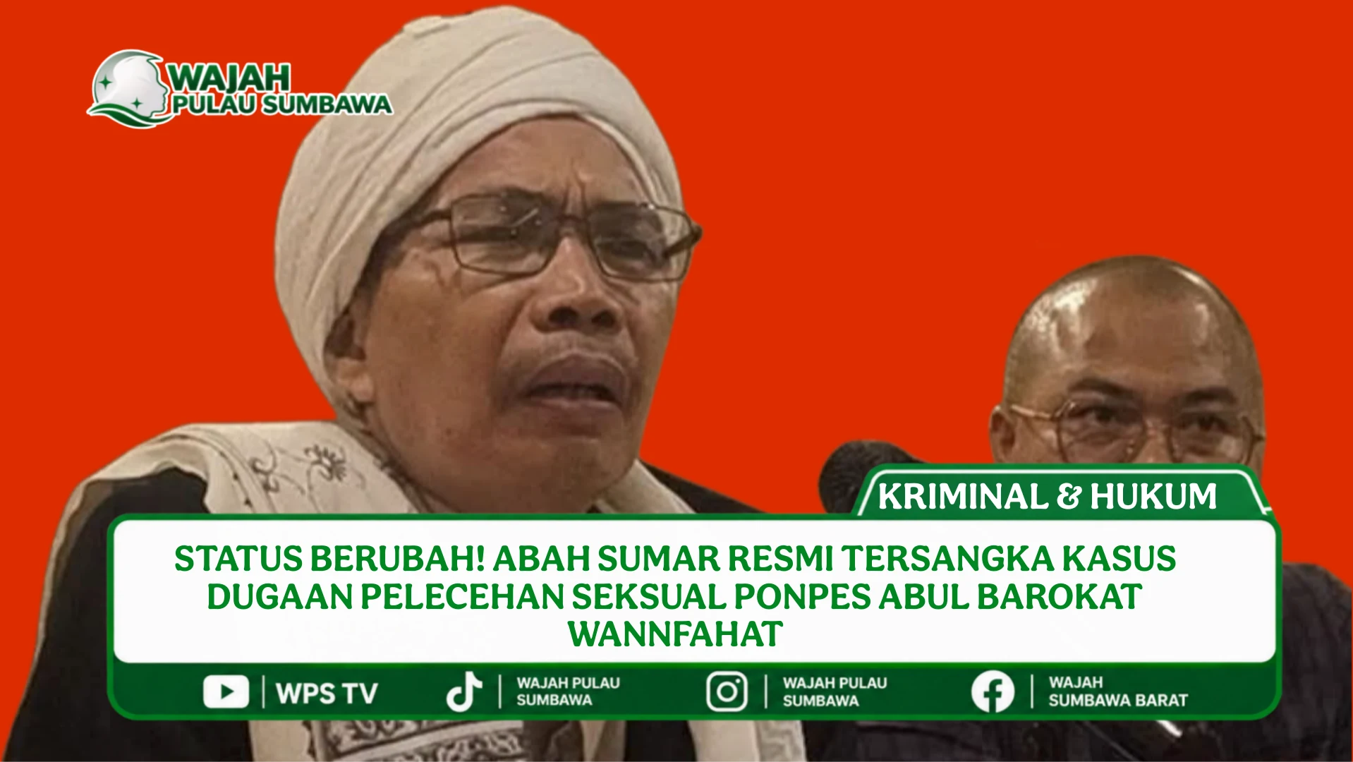 Dulu Pimpin Ponpes, Kini Resmi Sandang Status Tersangka